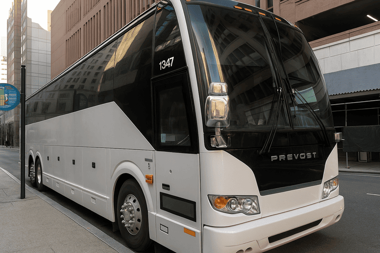 a Ventura Coach Bus Service coach bus
