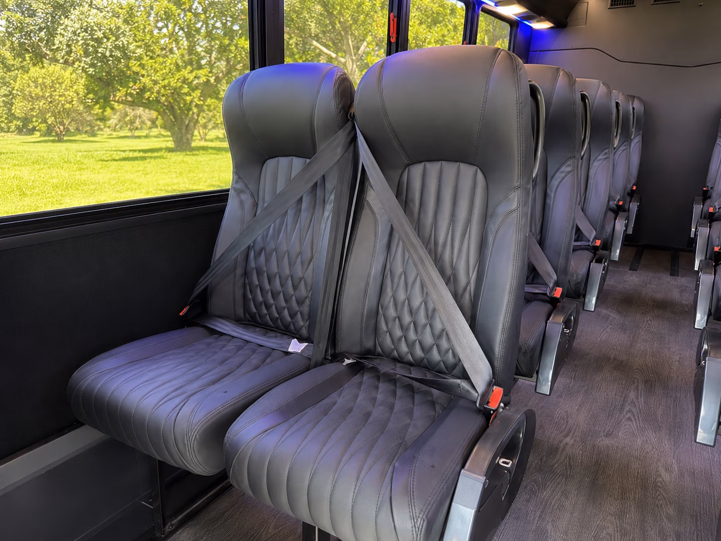 charter buses for ventura weddings at ojai and hill country venues