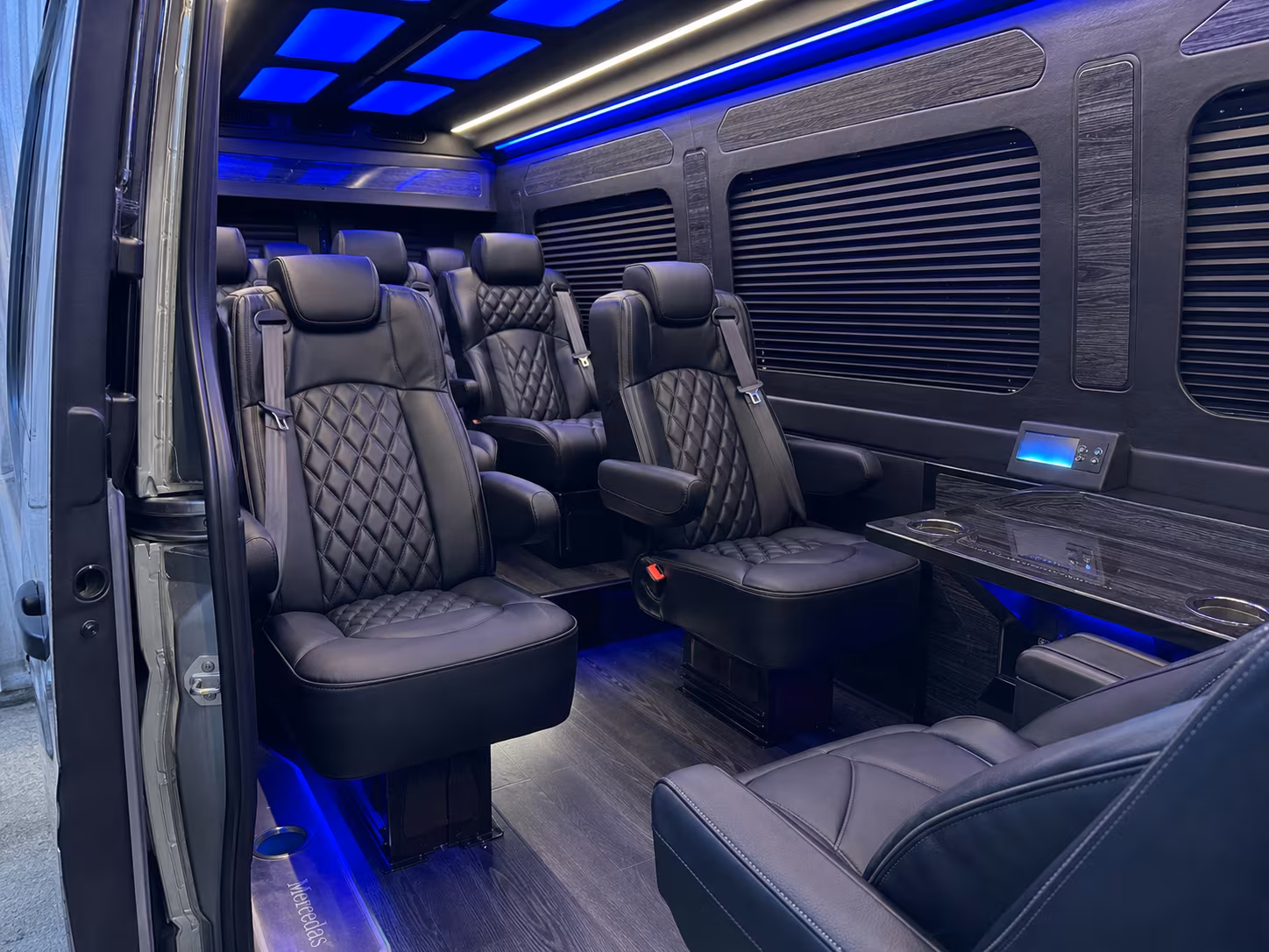 sprinter van transportation for groups and events across ventura