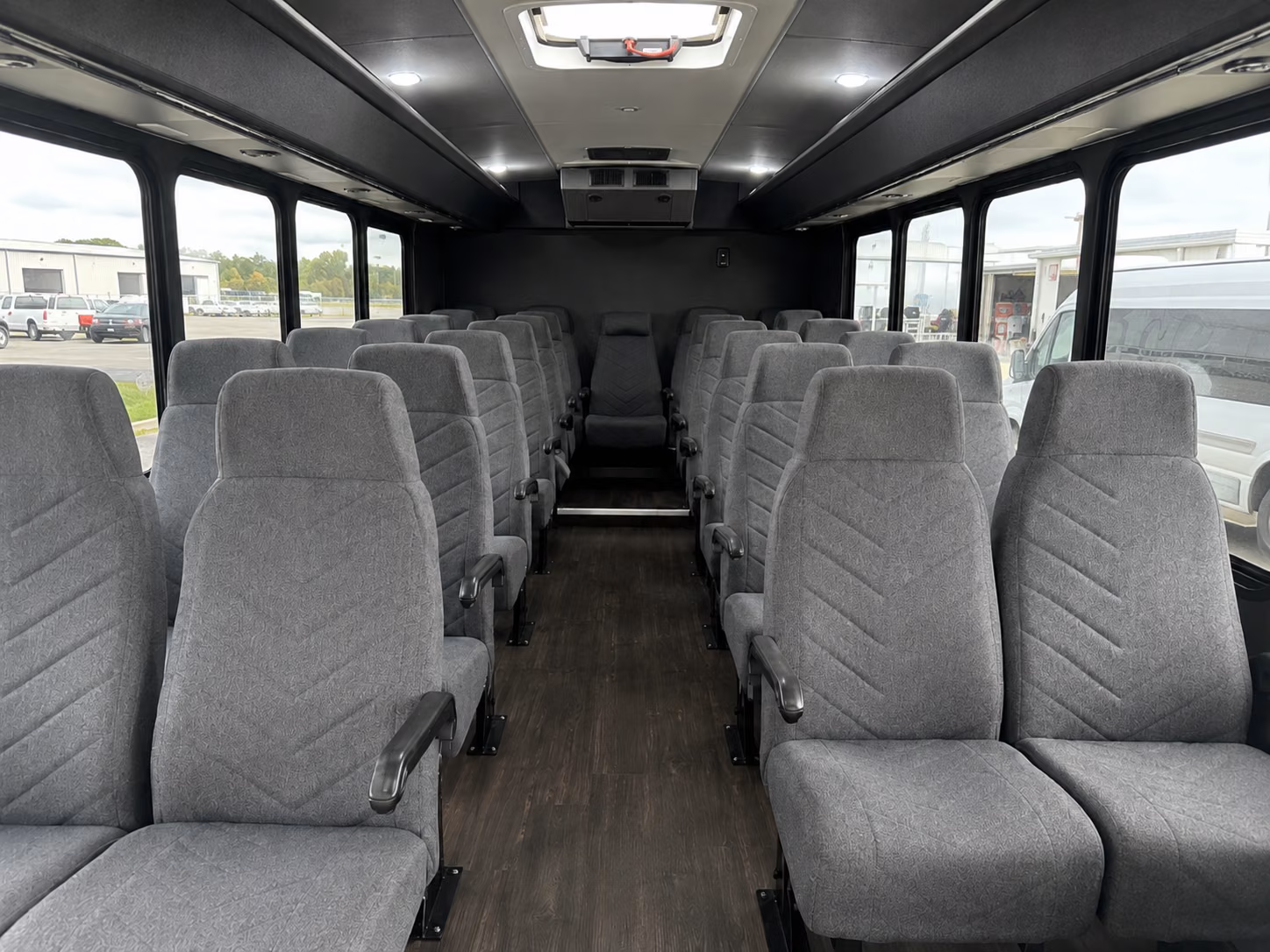 ventura 15 passenger minibus inside
