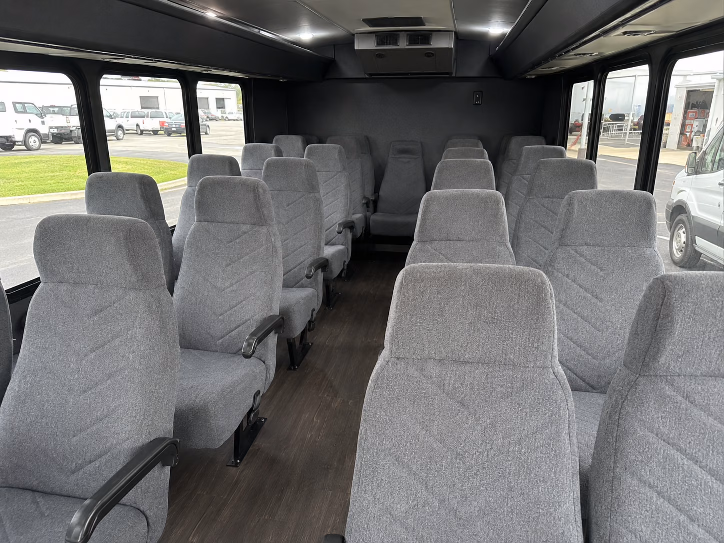 ventura 18 passenger minibus interior