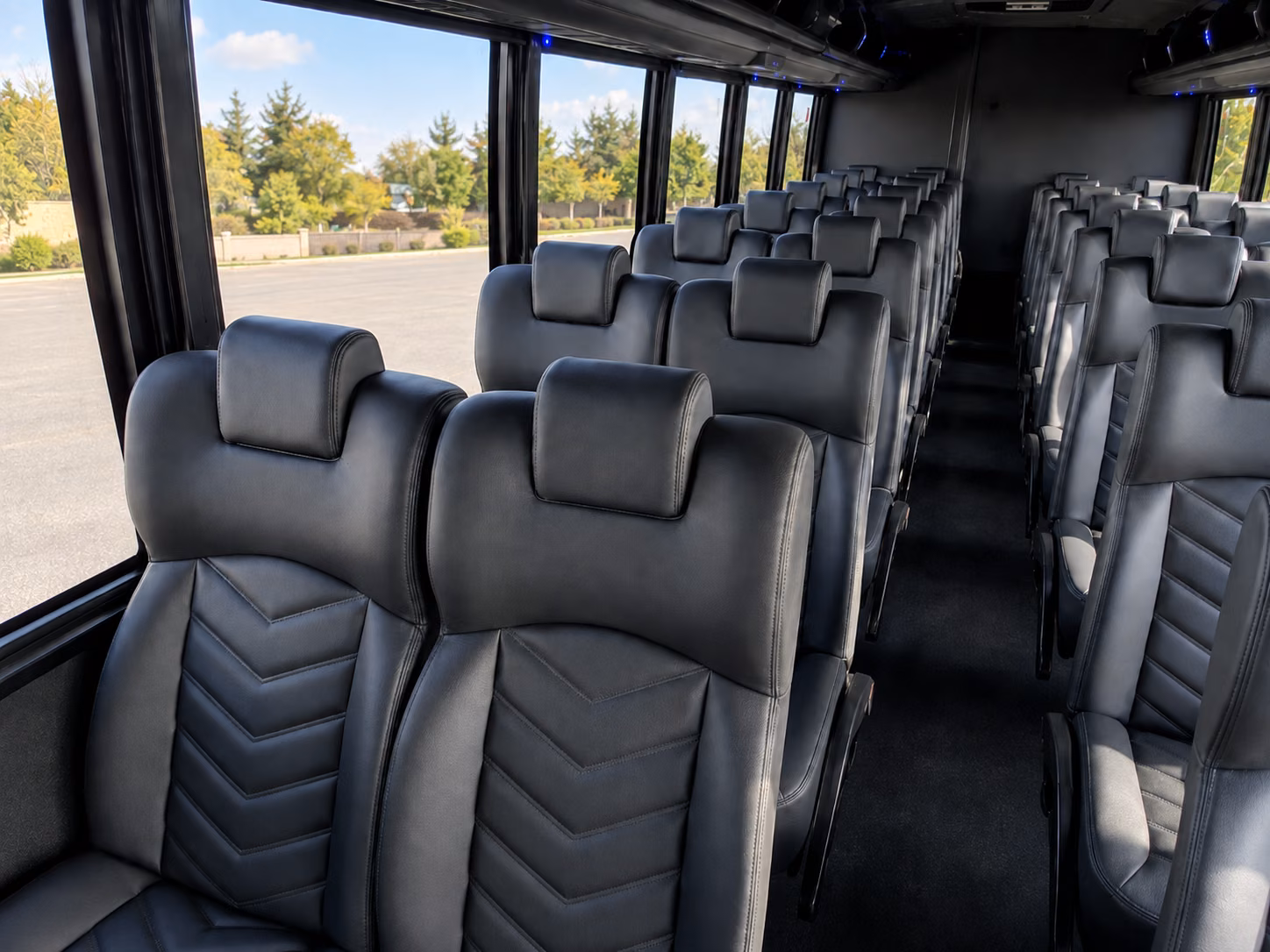 ventura 20 passenger minibus interior