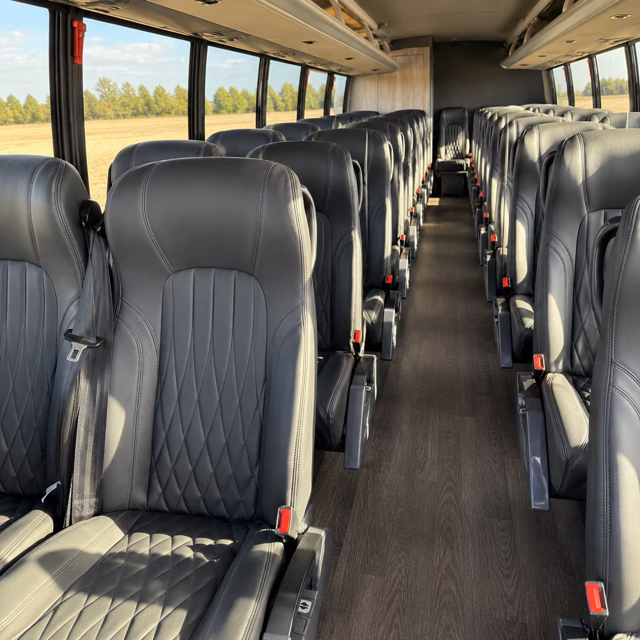 ventura 25 passenger minibus inside