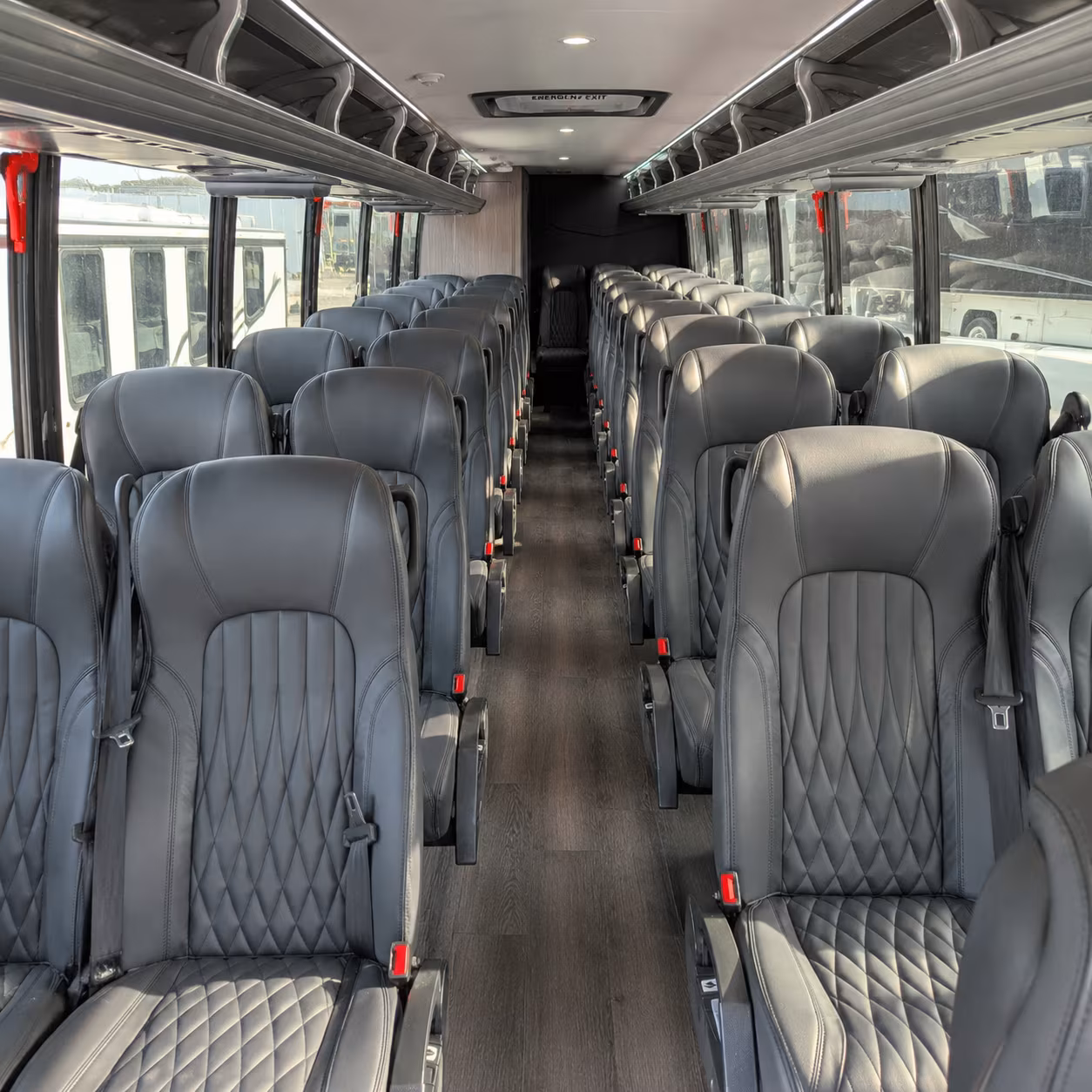 ventura 28 passenger minibus inside