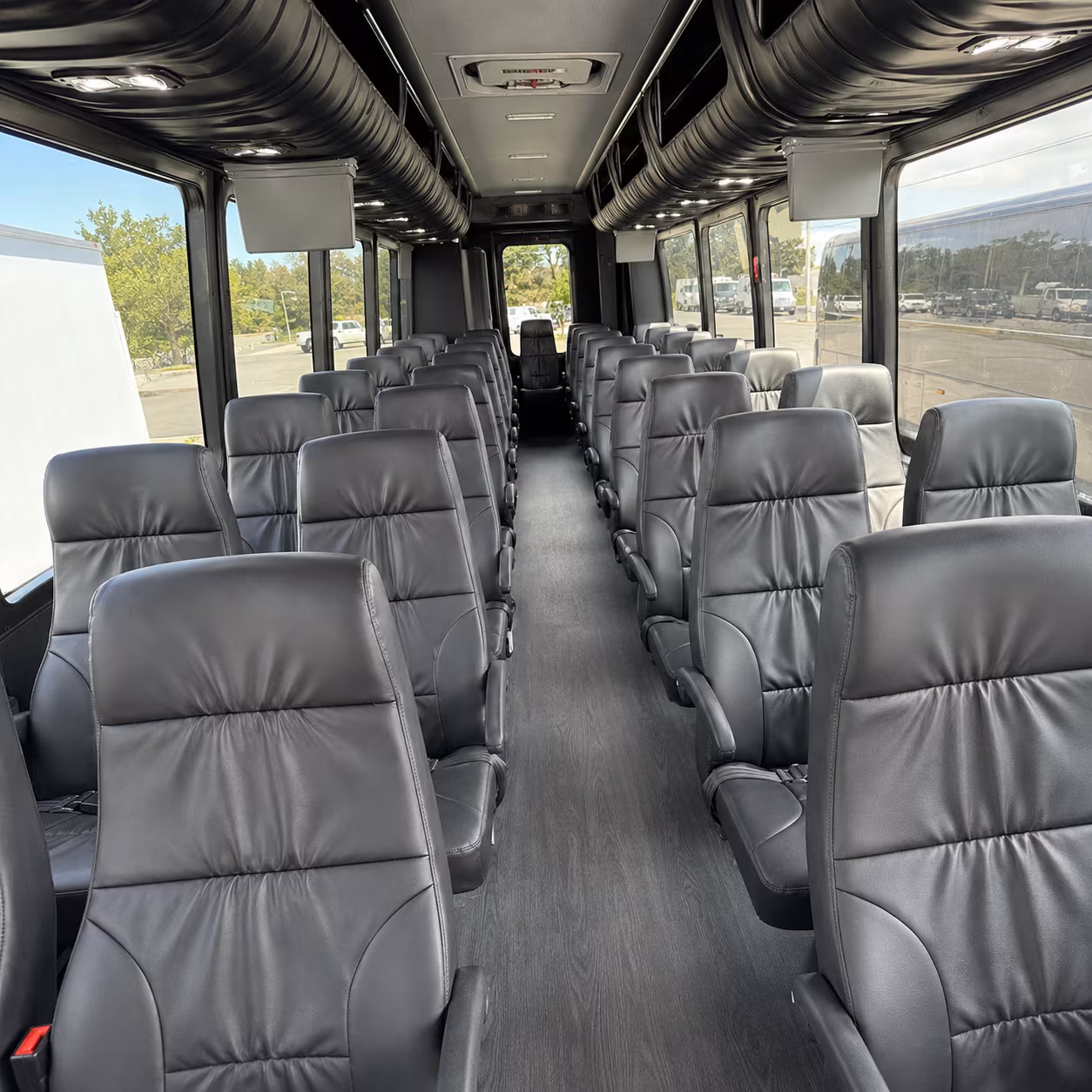 ventura 28 passenger minibus interior