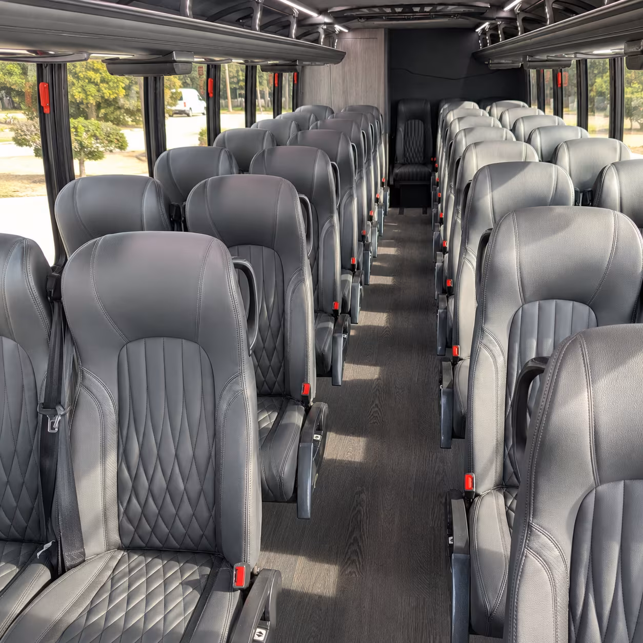 ventura 30 passenger minibus interior