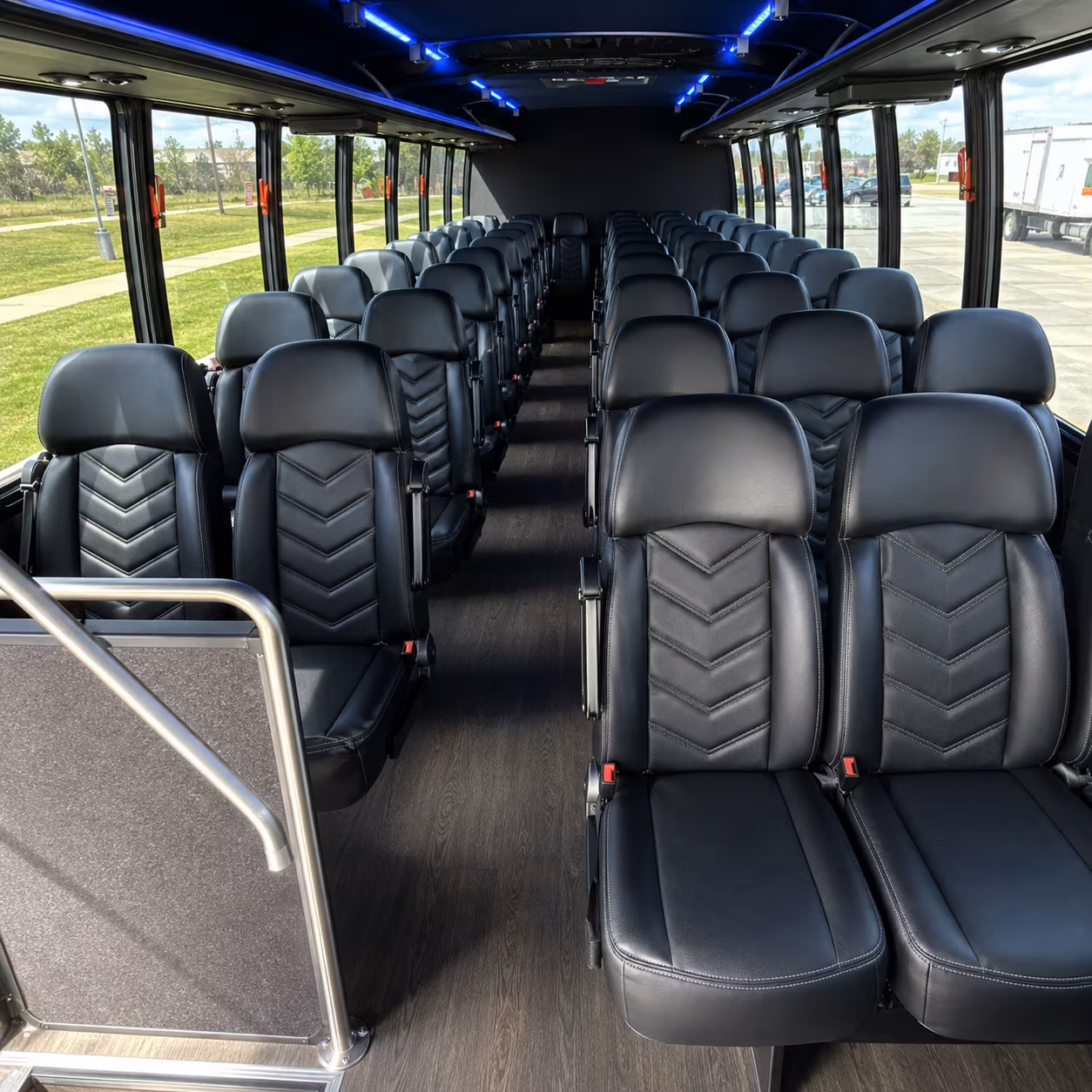 ventura 35 passenger minibus interior