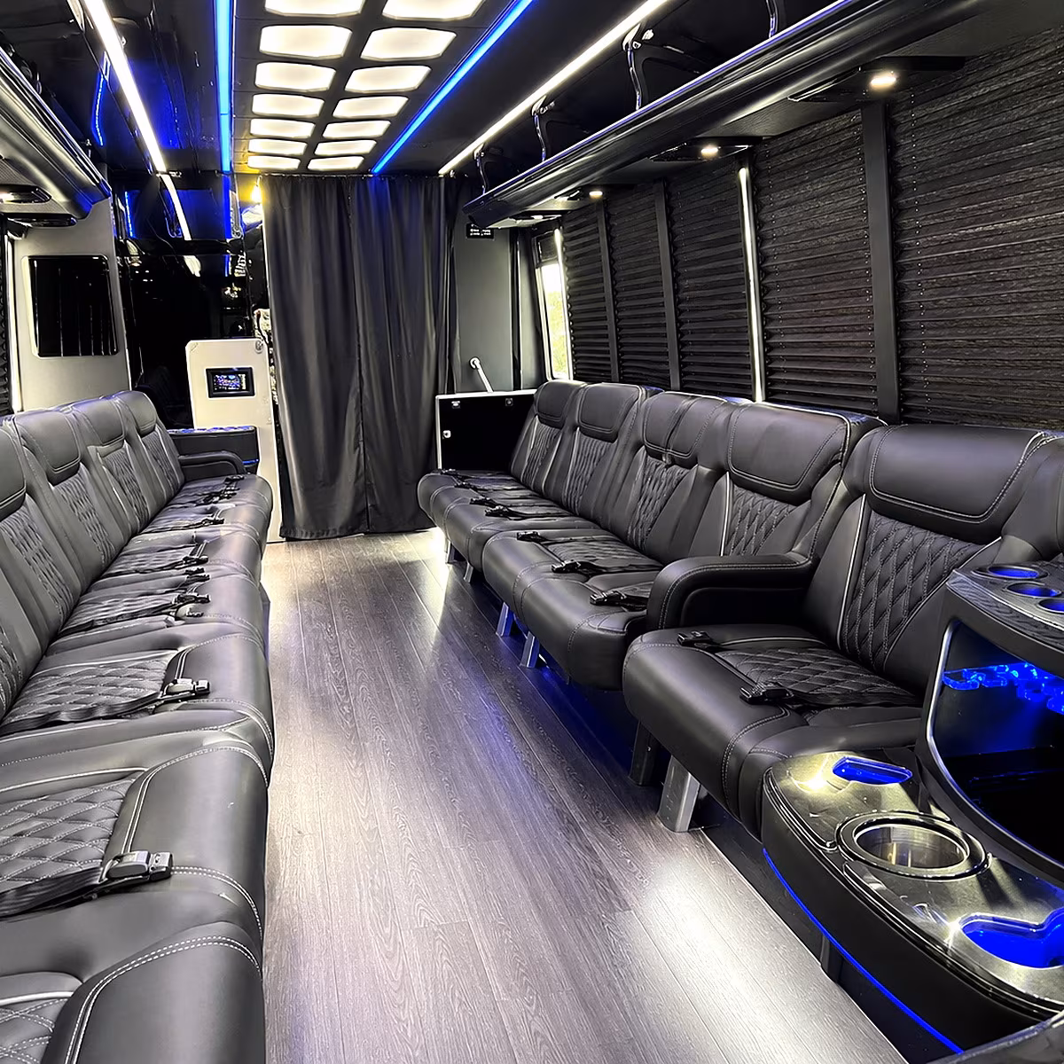 ventura party bus inside