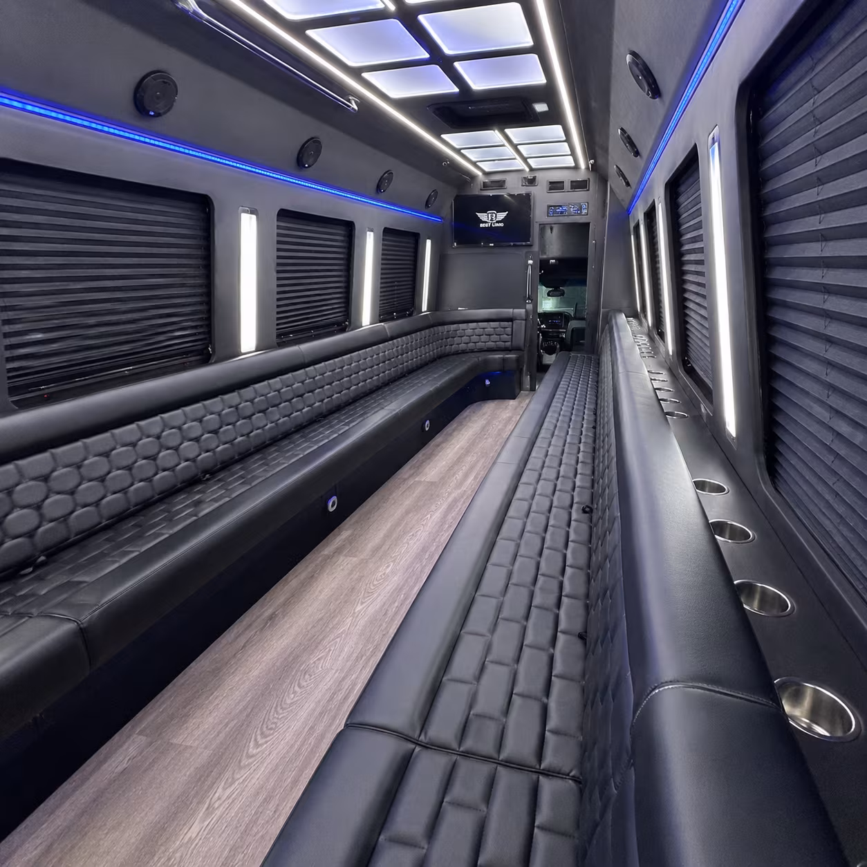 ventura party bus interior