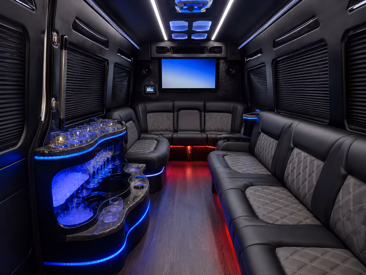 ventura sprinter limousine inside