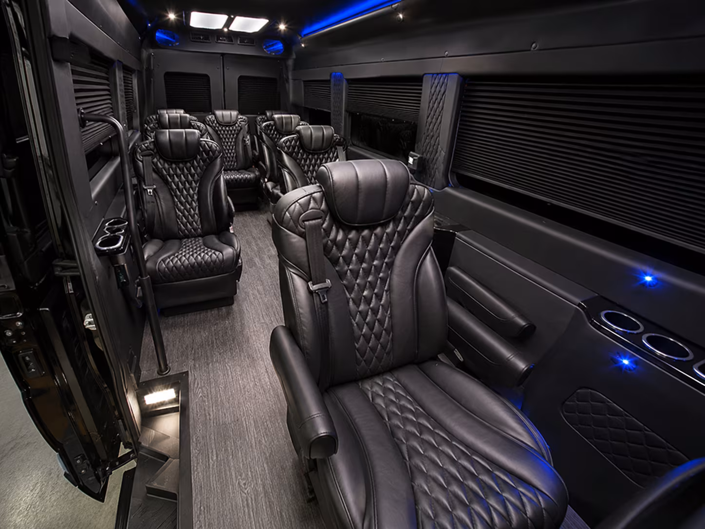 ventura sprinter van with driver inside