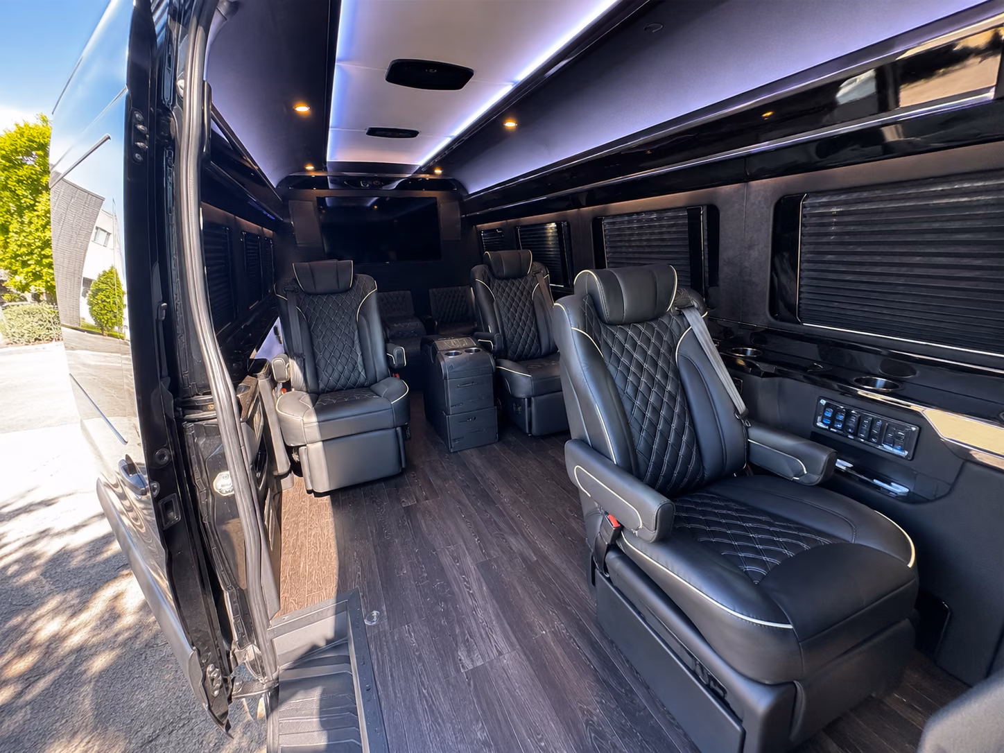 ventura sprinter van with driver interior